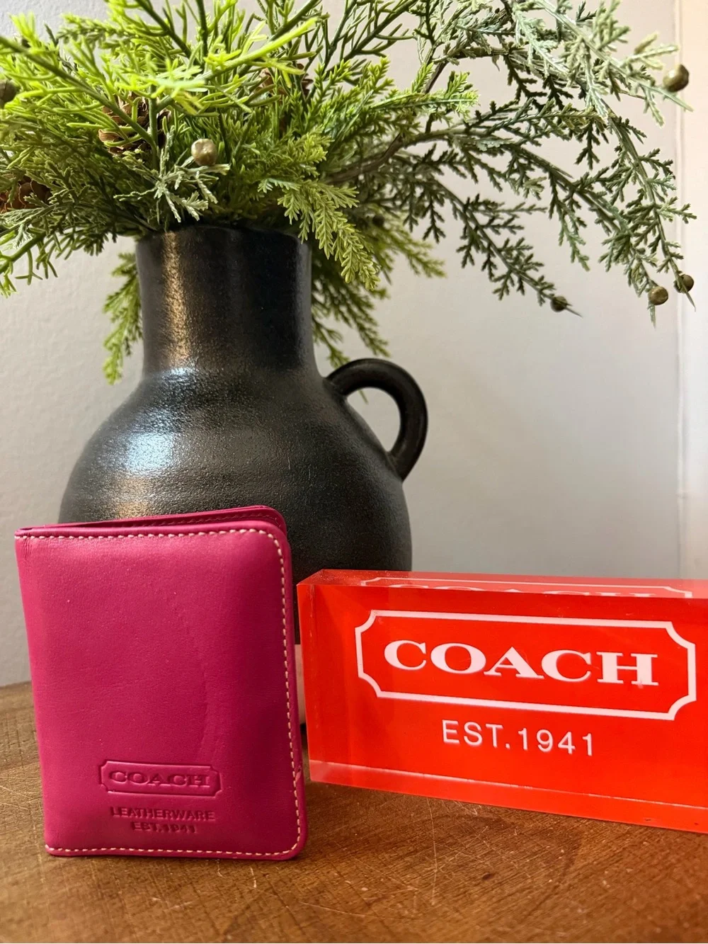 Coach Leatherware Photo/ID Holder